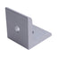 New Lot of 10 80/20 4302 Aluminum Extrusion Inside Corner Bracket, 2-Hole, 15-Series
