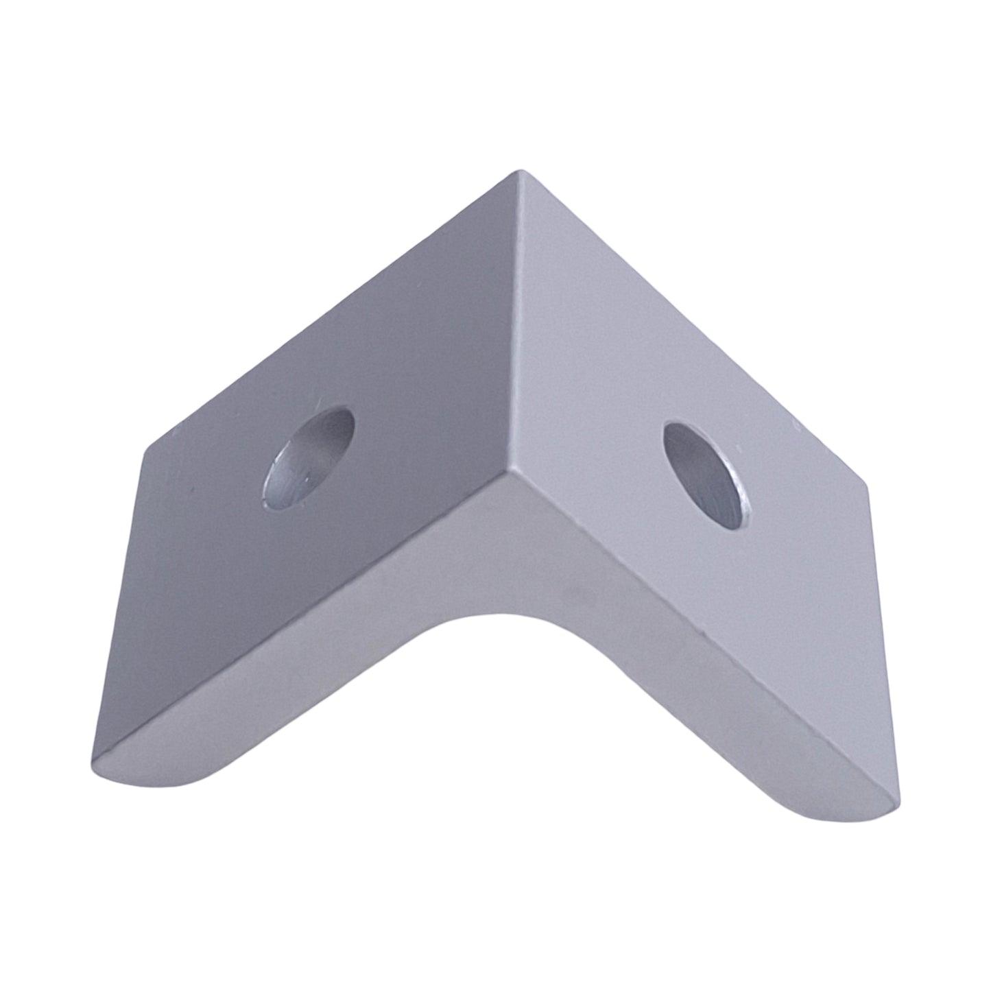 New Lot of 10 80/20 4302 Aluminum Extrusion Inside Corner Bracket, 2-Hole, 15-Series