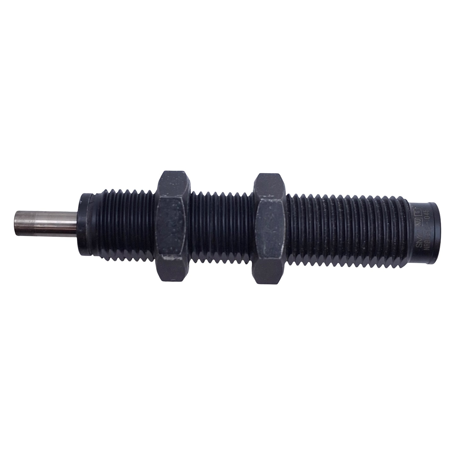 Used Lot of 2 SMC NRB056-045 Shock Absorber 170in-lb, 0.45in Stroke, 9/16-18in Thread