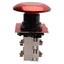 Used Eaton E34JB2N8-3X E-Stop Pushbutton, Push/Pull, Jumbo Mushroom, 2NC, 10A 600VAC