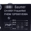 New – Open box Baumer FHDM 12P5001/S35A Photoelectric Sensor PNP, 15-300mm, 10-30VDC, M8 4-Pin