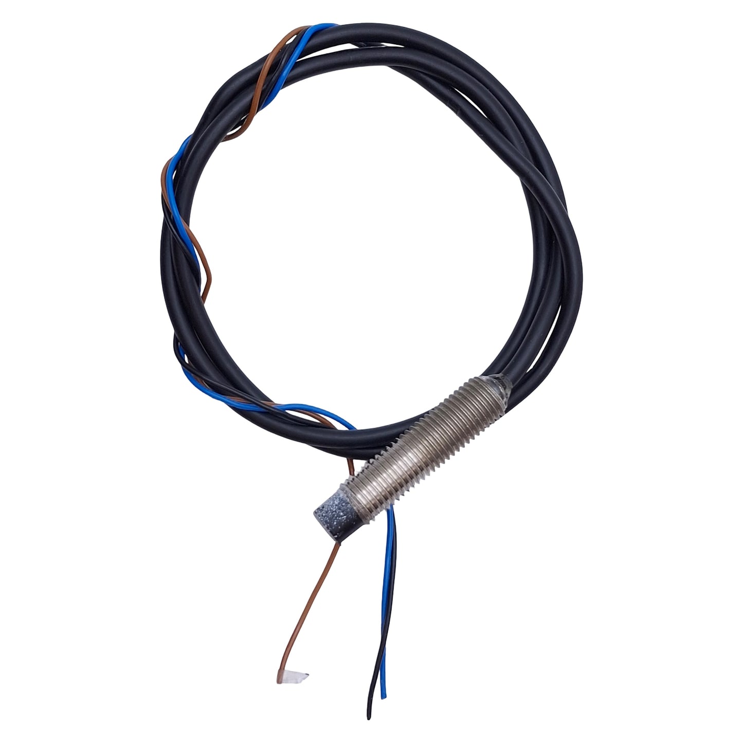 Used Allen Bradley 872C-D3NN8-E2 Proximity Sensor NO NPN, 3mm Range, 5-30VDC, 1.5ft