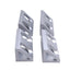 New – Open box Lot of 4 80/20 4334 Aluminum Wide Gusseted 4-Hole Inside Corner Bracket 15 Ser