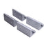 New – Open box Lot of 4 80/20 4334 Aluminum Wide Gusseted 4-Hole Inside Corner Bracket 15 Ser