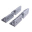 New – Open box Lot of 4 80/20 4334 Aluminum Wide Gusseted 4-Hole Inside Corner Bracket 15 Ser