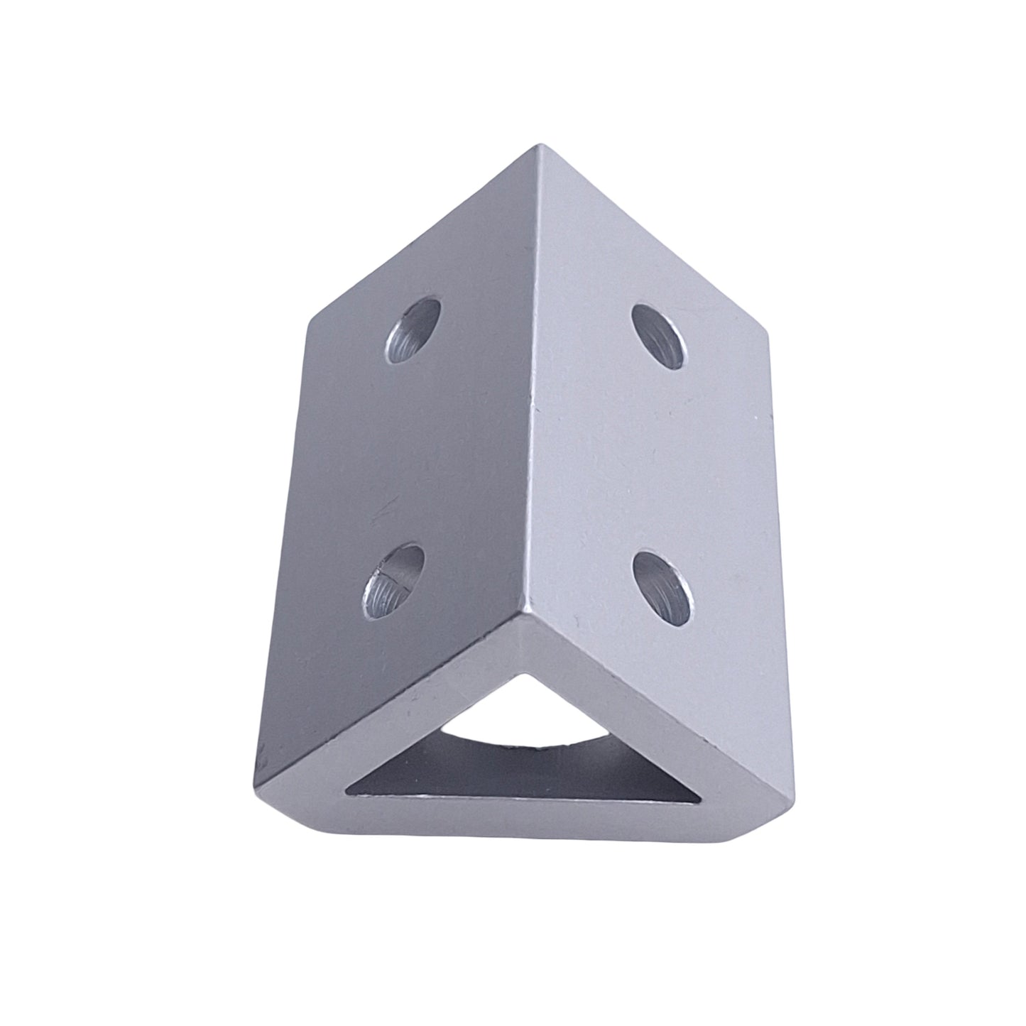 New – Open box Lot of 4 80/20 4334 Aluminum Wide Gusseted 4-Hole Inside Corner Bracket 15 Ser