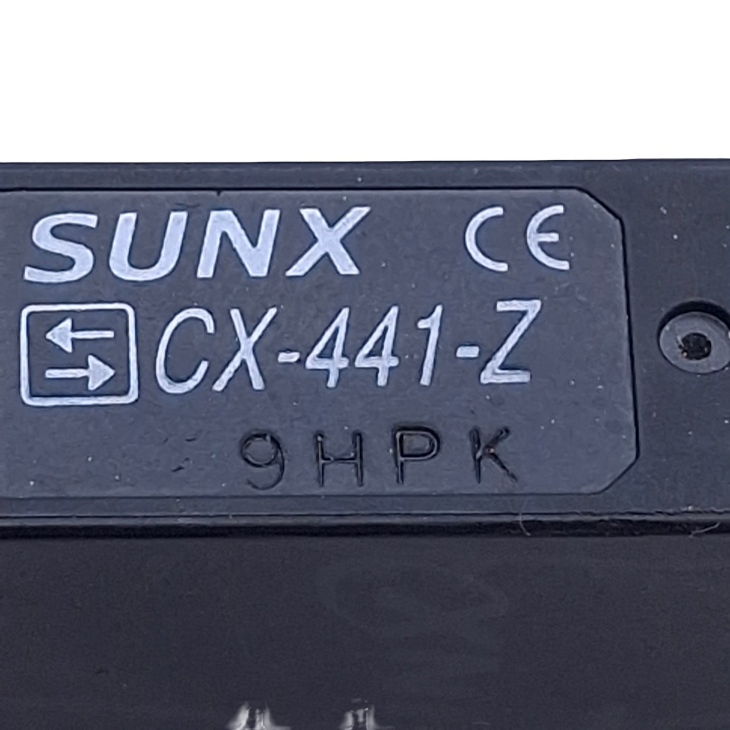 Used Sunx CX-441-Z Photoelectric Sensor NPN, 50mm Max Range, 12-24VDC, M8 4-Pin