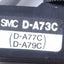 Used Lot of 2 SMC D-A73C Cylinder Position Reed Switch Sensor, 24VDC 5-40mA, 1.5ft