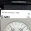 Used SMC AW30-N03BCE-2RZ Pneumatic Filter Regulator, 3/8in NPT, 150psi Max, 5µm
