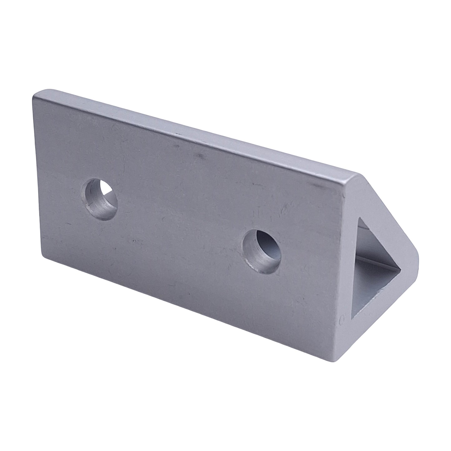 Used Lot of 4 80/20 4334 Aluminum Wide Gusseted 4-Hole Inside Corner Bracket 15 Ser