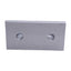 Used Lot of 4 80/20 4334 Aluminum Wide Gusseted 4-Hole Inside Corner Bracket 15 Ser