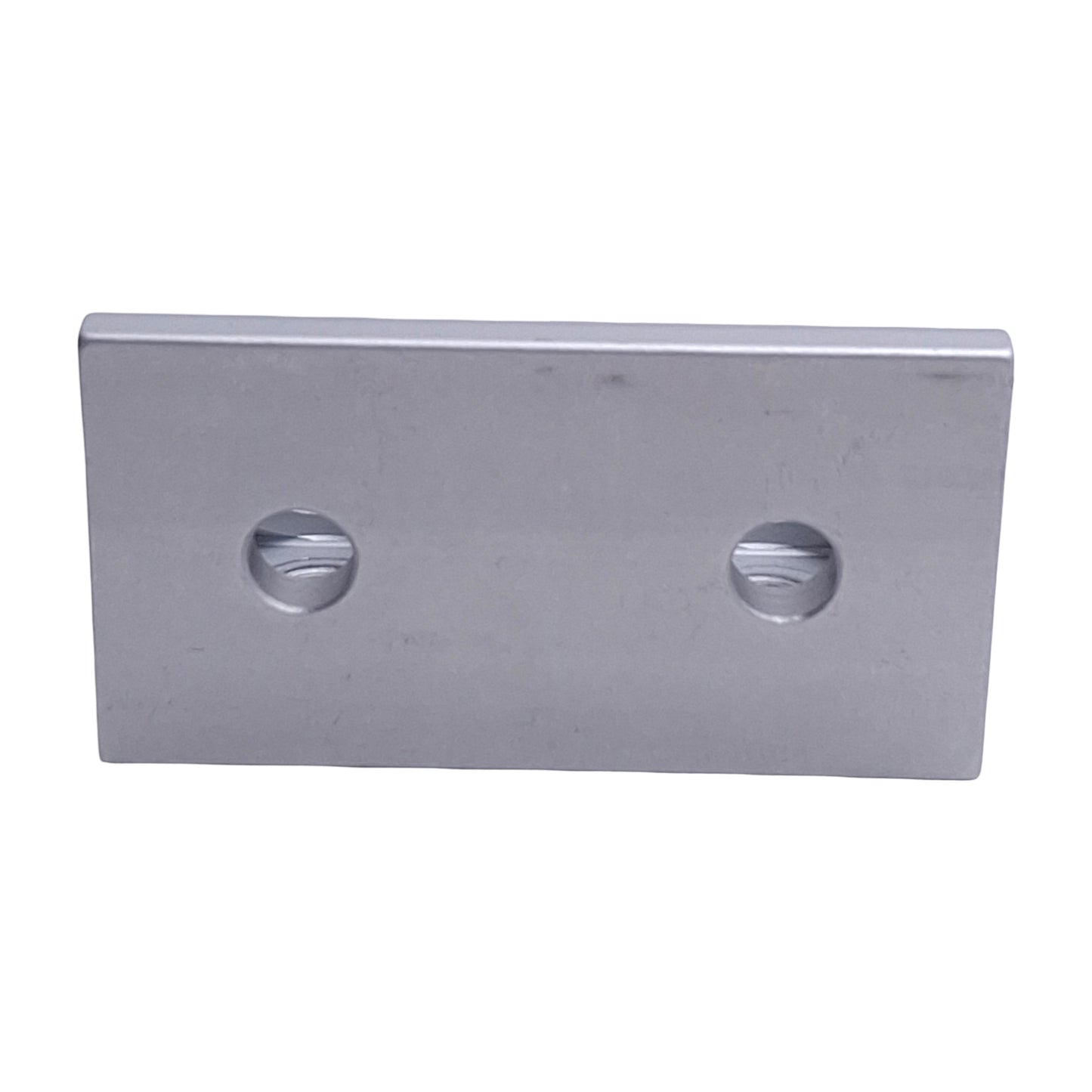 Used Lot of 4 80/20 4334 Aluminum Wide Gusseted 4-Hole Inside Corner Bracket 15 Ser
