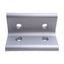 Used Lot of 6 80/20 4303 Aluminum Extrusion Inside 90 Degree Corner Brackets, 4-Hole