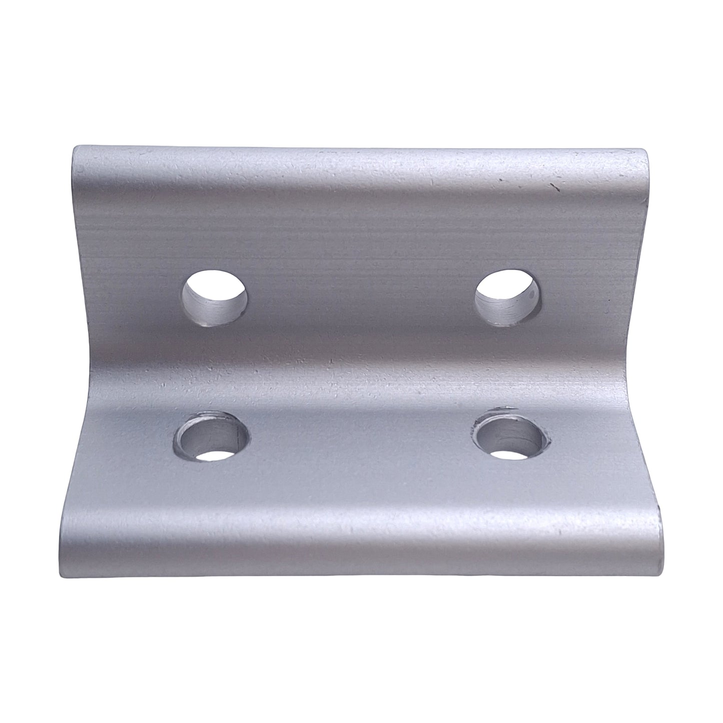 Used Lot of 6 80/20 4303 Aluminum Extrusion Inside 90 Degree Corner Brackets, 4-Hole