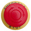 Used Idec HW1B-V4F02-R E-Stop Pushbutton, Pushlock Turn Reset, 2NC, ø40mm, 10A 600V
