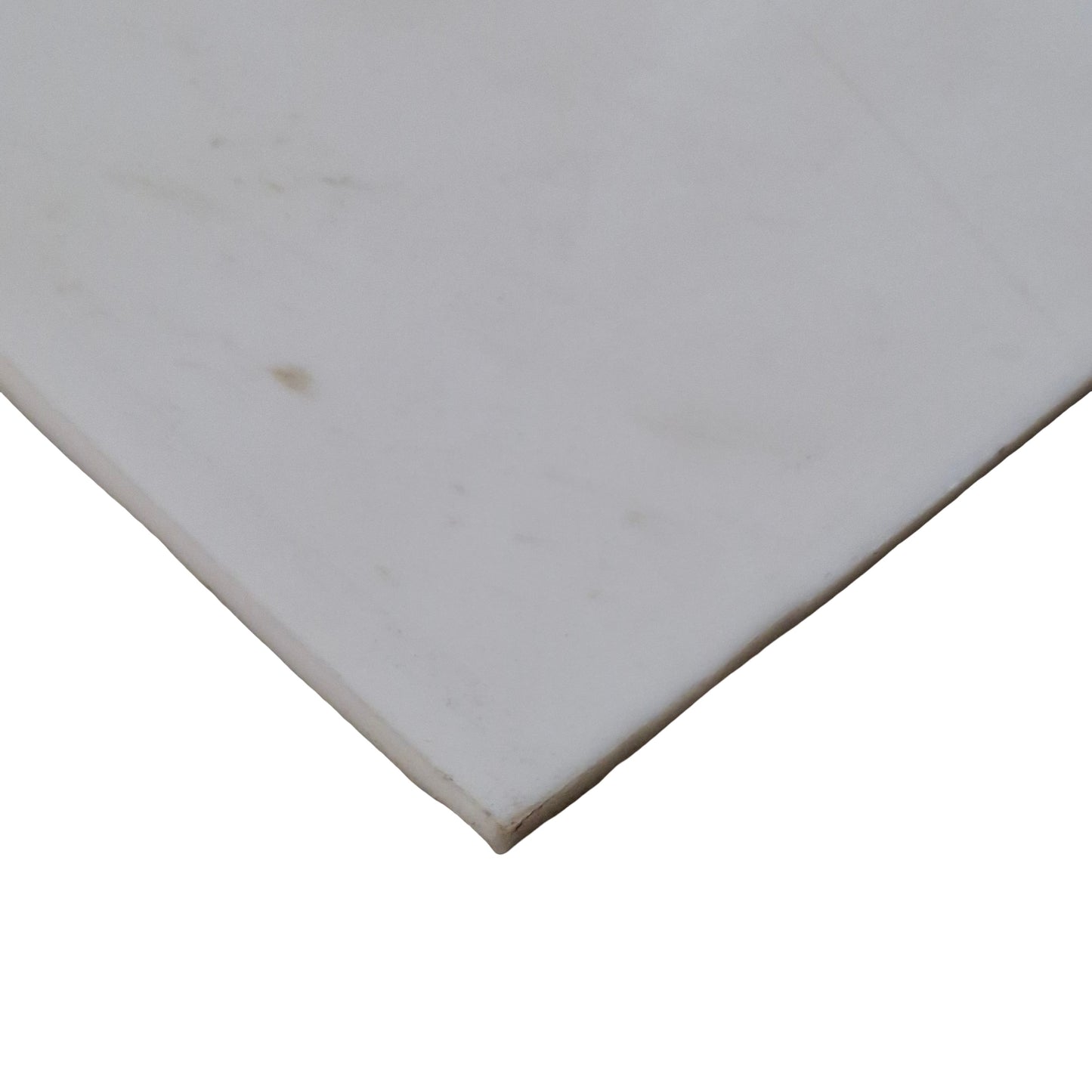 New – Open box PTFE Teflon Sheet, Dimensions: 48" x 48", Thickness: 1/8", Color: White