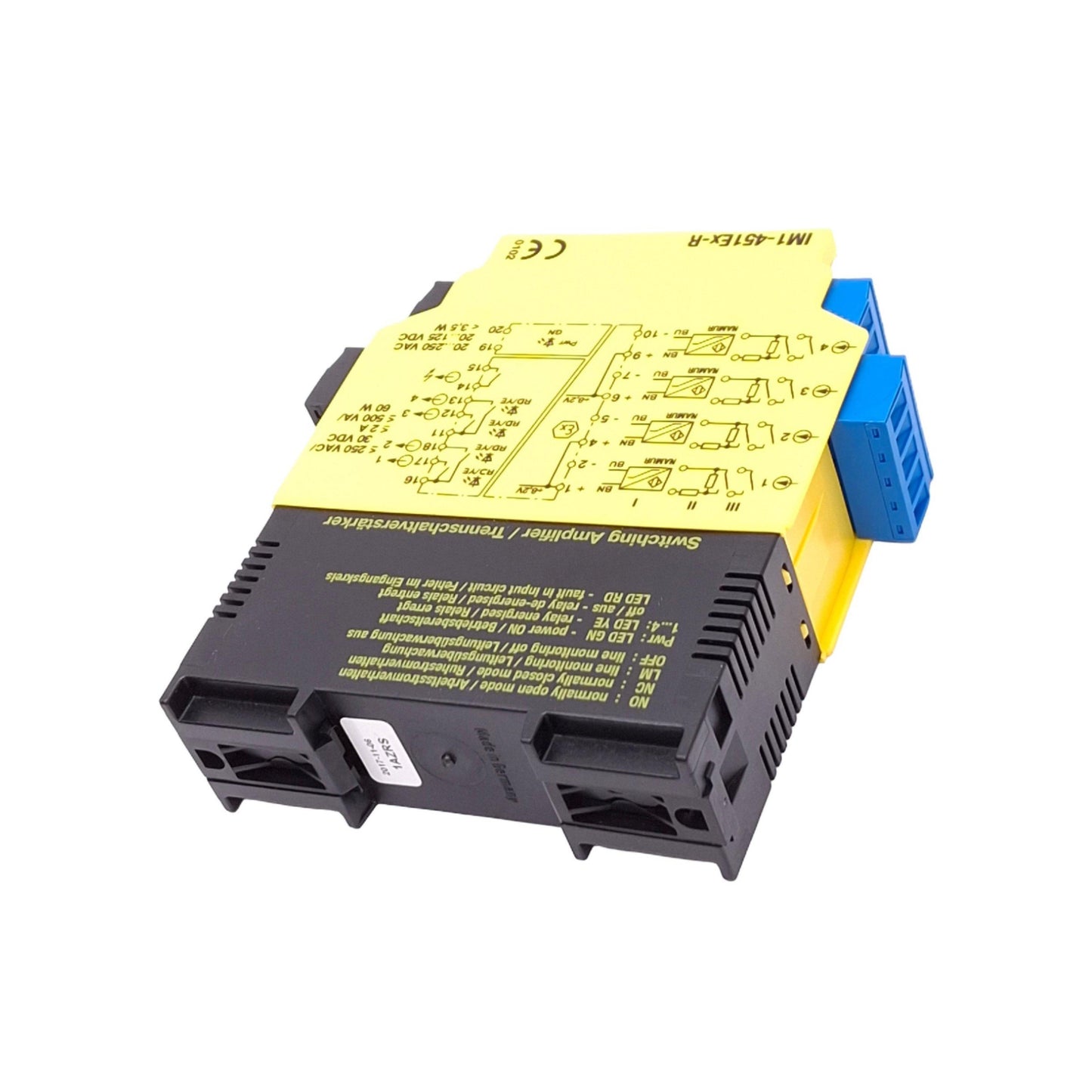 Used Turck IM1-451Ex-R Isolating Switching Amplifier for NAMUR Sensors, 4-Channel
