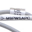 Used SMC D-M9PWSAPC 2-Color Indicator Auto Switch PNP, 24VDC, 3-Pin M8, 0.5m Length