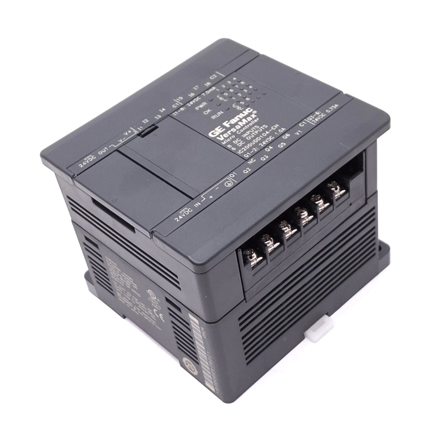 Used GE Fanuc IC200UDD104-CH VersaMax Micro Controller, 14-Point 8DI 6DO, 24VDC