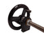 Used Handwheel Leadscrew Assembly, 480mm Length, 2mm Lead, ø19mm Screw
