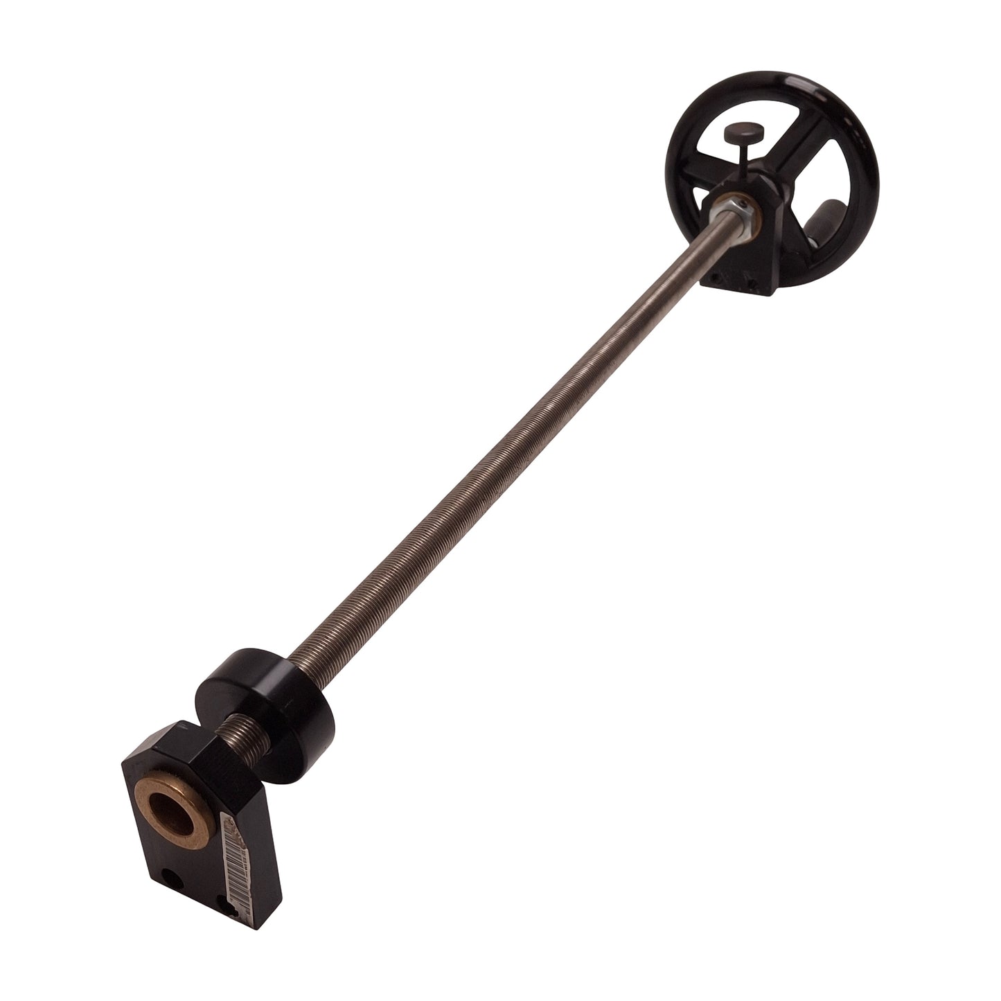 Used Handwheel Leadscrew Assembly, 480mm Length, 2mm Lead, ø19mm Screw
