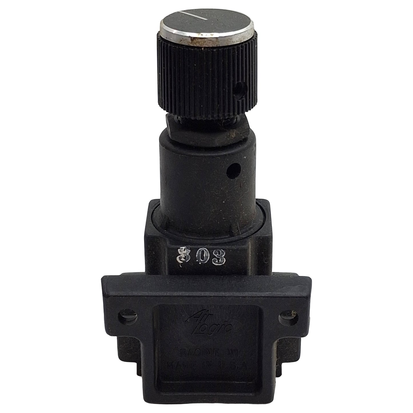 Used Air Logic R-7100 Pressure Regulator 0.5-100psi Range, 150psi Max, 5µm, 1/8in NPT