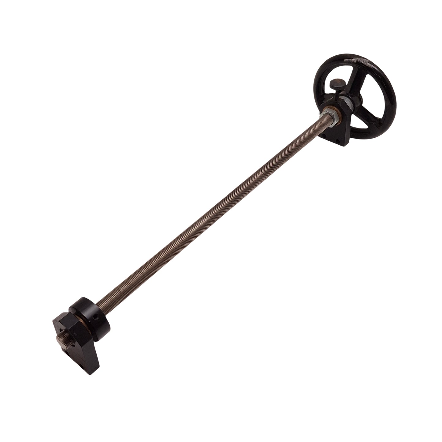 Used Handwheel Leadscrew Assembly 480mm Length, 2mm Lead, ø19mm Screw