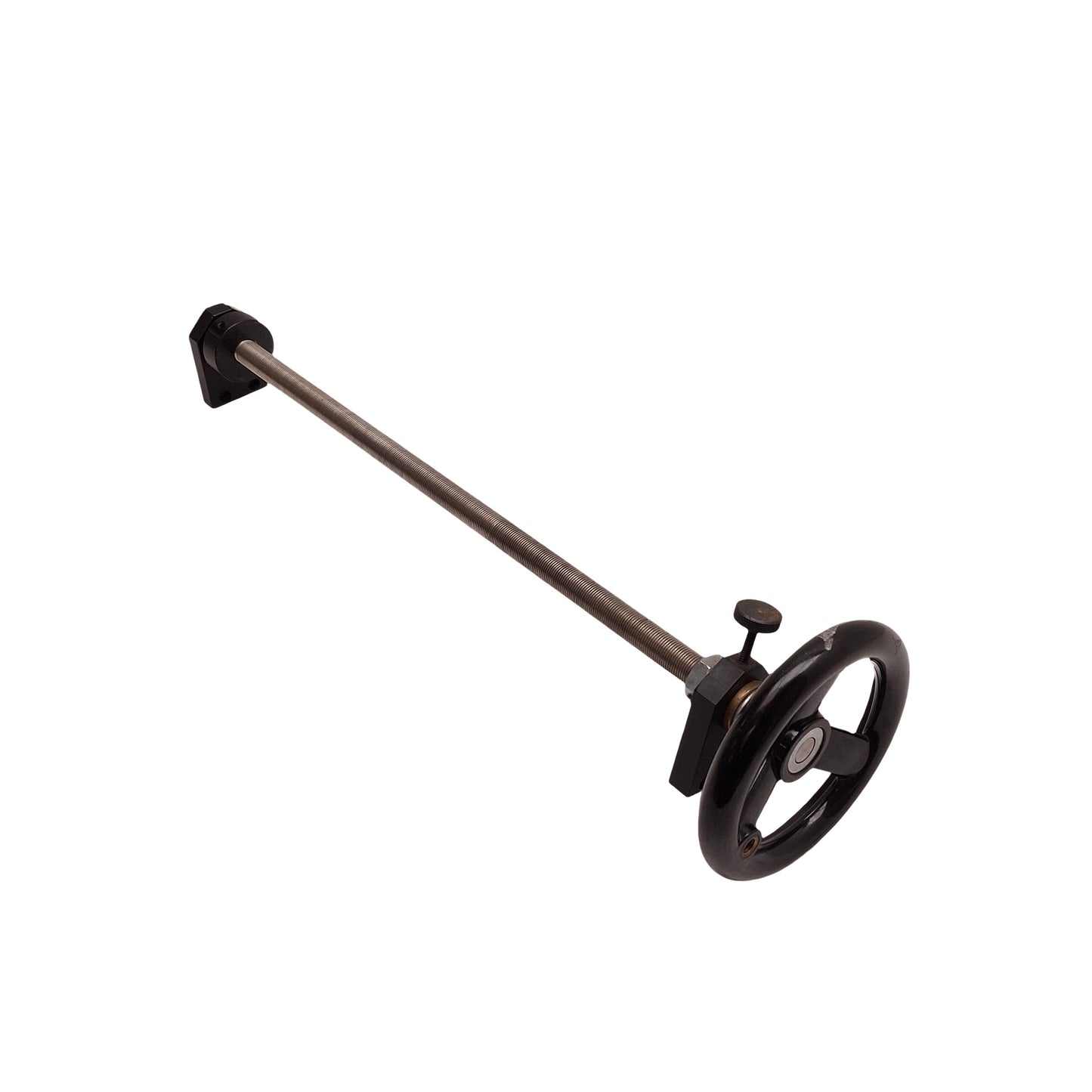 Used Handwheel Leadscrew Assembly 480mm Length, 2mm Lead, ø19mm Screw