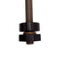 Used Handwheel Leadscrew Assembly 480mm Length, 2mm Lead, ø19mm Screw