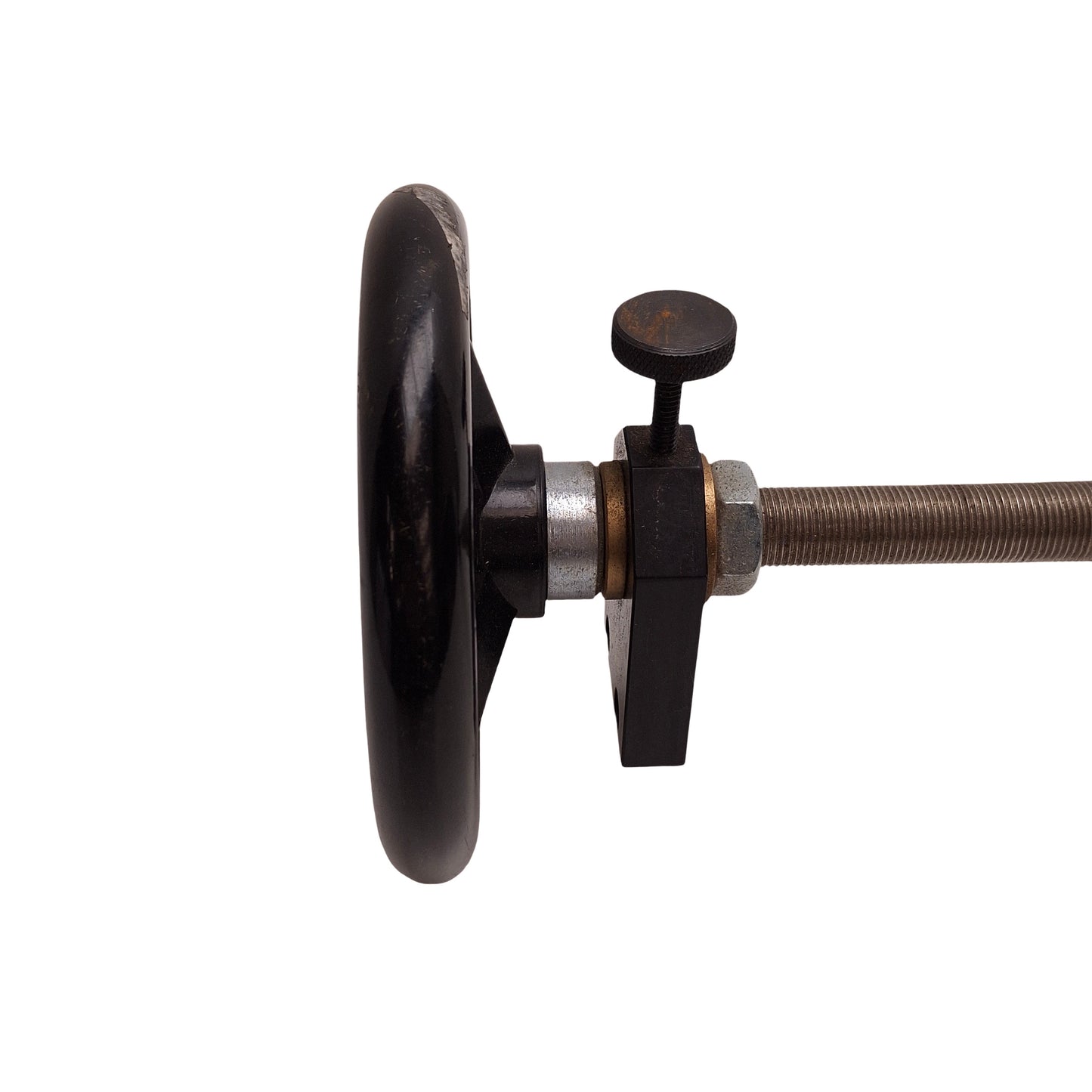 Used Handwheel Leadscrew Assembly 480mm Length, 2mm Lead, ø19mm Screw