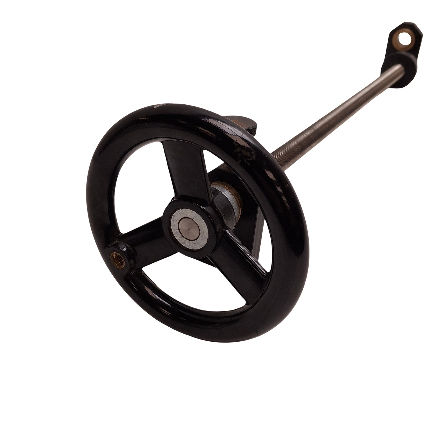 Used Handwheel Leadscrew Assembly 480mm Length, 2mm Lead, ø19mm Screw