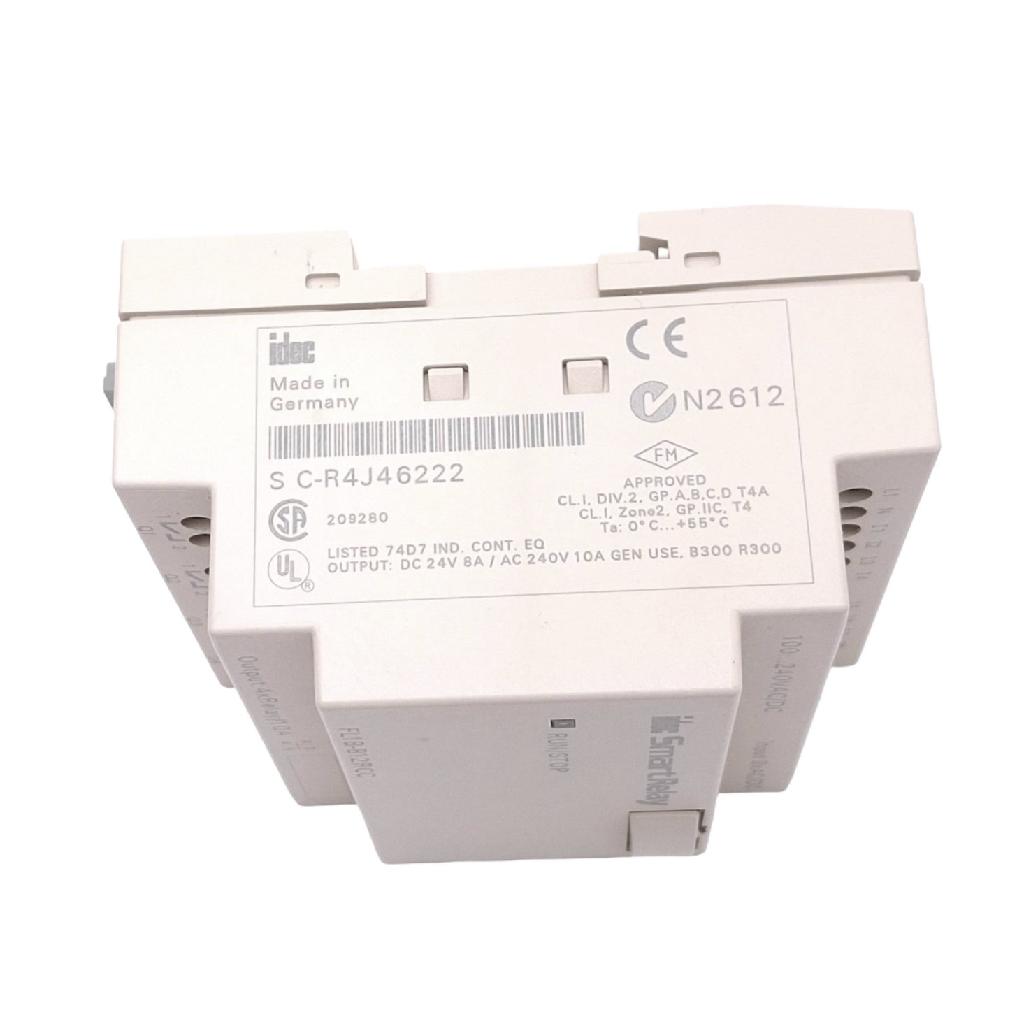 Used IDEC FL1B-B12RCC SmartRelay CPU Base Module, 12-Point, Ethernet, 100-240VAC