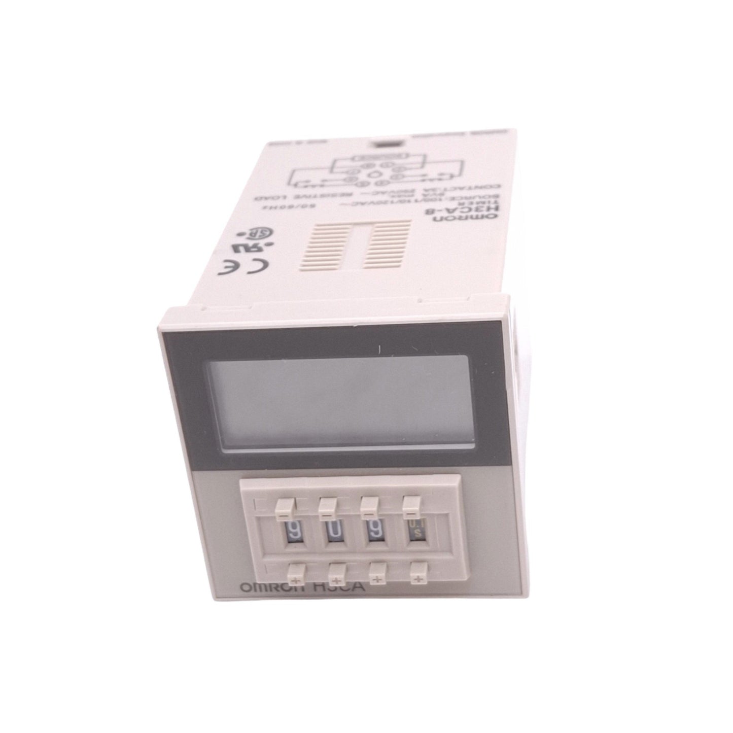 Used Omron H3CA-8 Solid State Timer, 0.1s to 9990hr, DPDT, 8-Pin, 100/110/120VAC