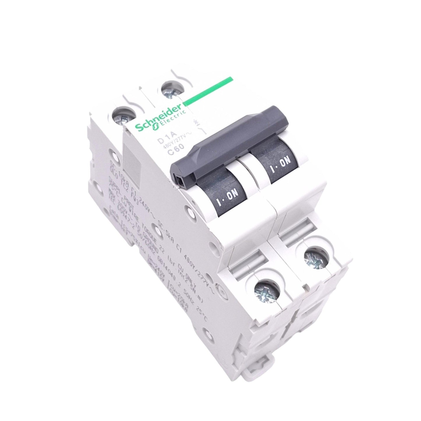 New Schneider Electric 24516 Multi 9 Circuit Breaker, 2-Pole 1A, 480Y/277VAC Max