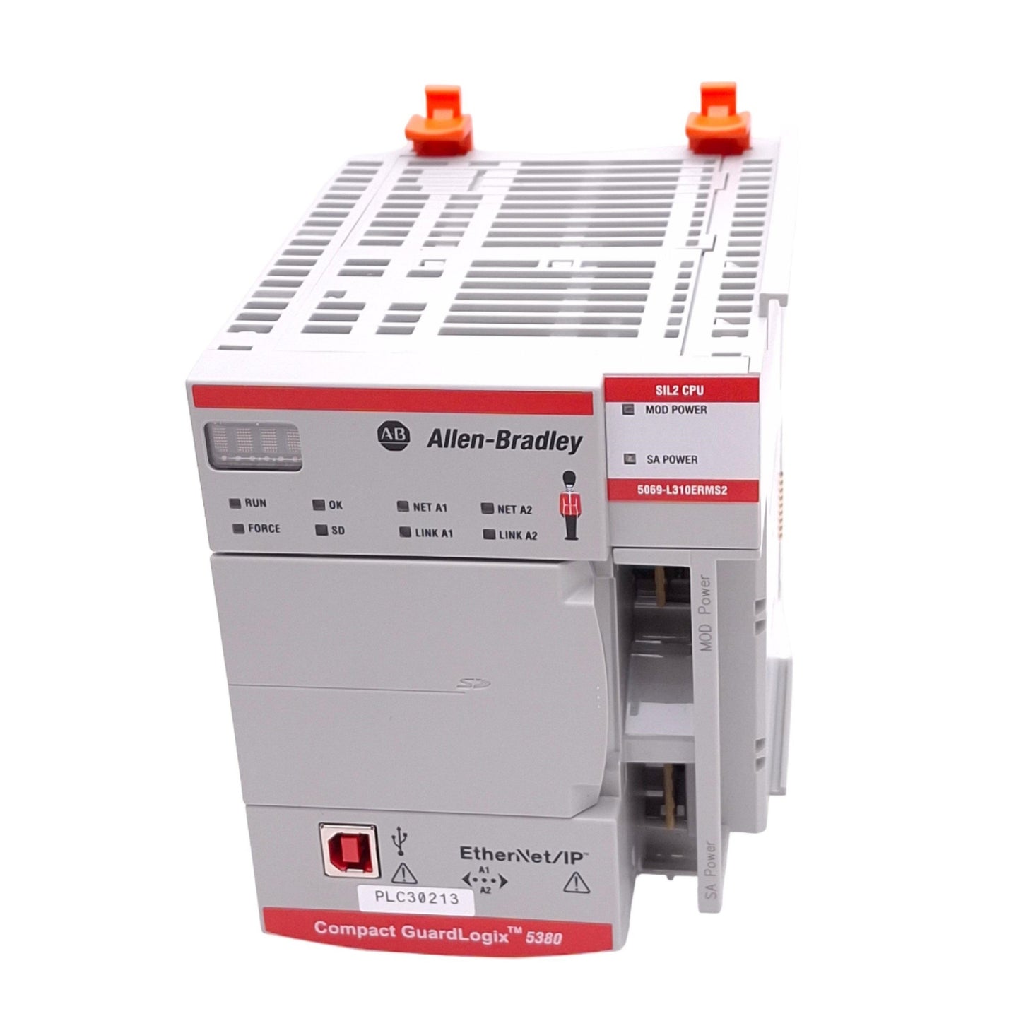 Used Allen Bradley 5069-L310ERMS2 Compact GuardLogix 5380 Safety Controller, 4-Axis