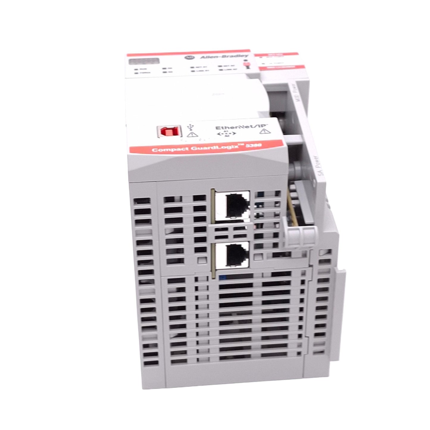 Used Allen Bradley 5069-L310ERMS2 Compact GuardLogix 5380 Safety Controller, 4-Axis