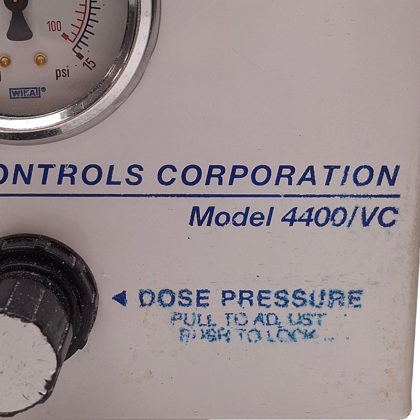 Used Kinematics & Controls 4400/VC Semi-Automatic Portable Powder Filler 115VAC