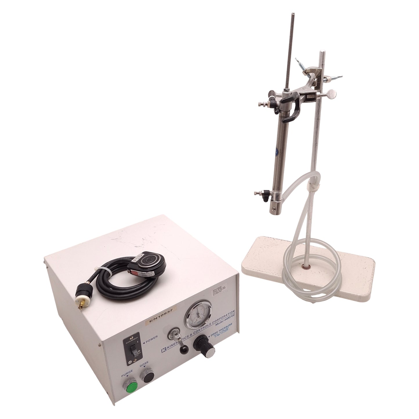 Used Kinematics & Controls 4400/VC Semi-Automatic Portable Powder Filler 115VAC