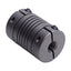 New Helical 8781-8-5mm Flexible Steel Coupling, M5 Thread to 8mm Bore, 5/8in OD