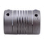 New Helical 8781-8-5mm Flexible Steel Coupling, M5 Thread to 8mm Bore, 5/8in OD
