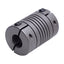 New Helical 8781-8-5mm Flexible Steel Coupling, M5 Thread to 8mm Bore, 5/8in OD