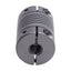 New Helical 8781-8-5mm Flexible Steel Coupling, M5 Thread to 8mm Bore, 5/8in OD