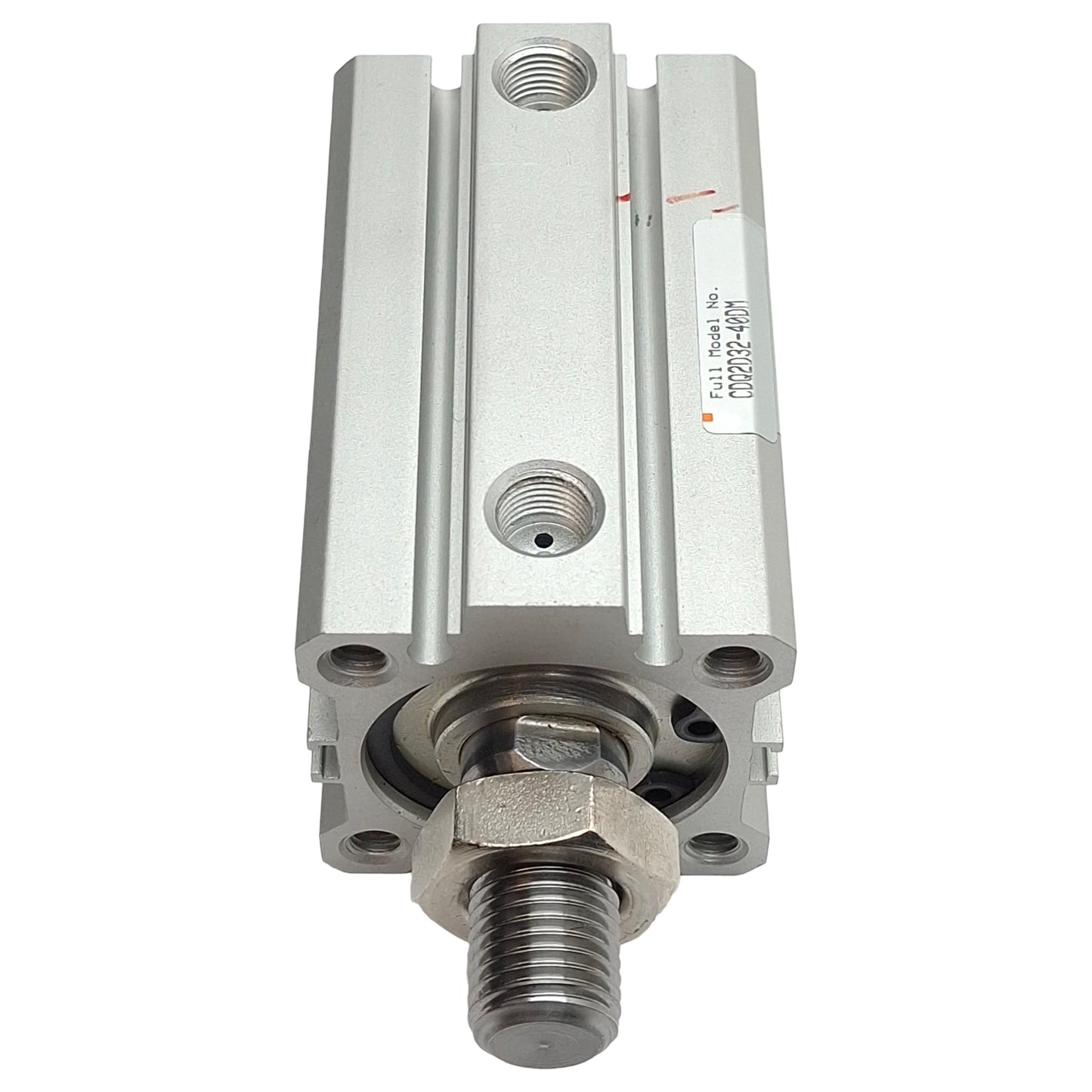 Used SMC CDQ2D32-40DM Pneumatic Cylinder, ø32mm Bore, 40mm Stroke, 1.0MPa, Rc1/8