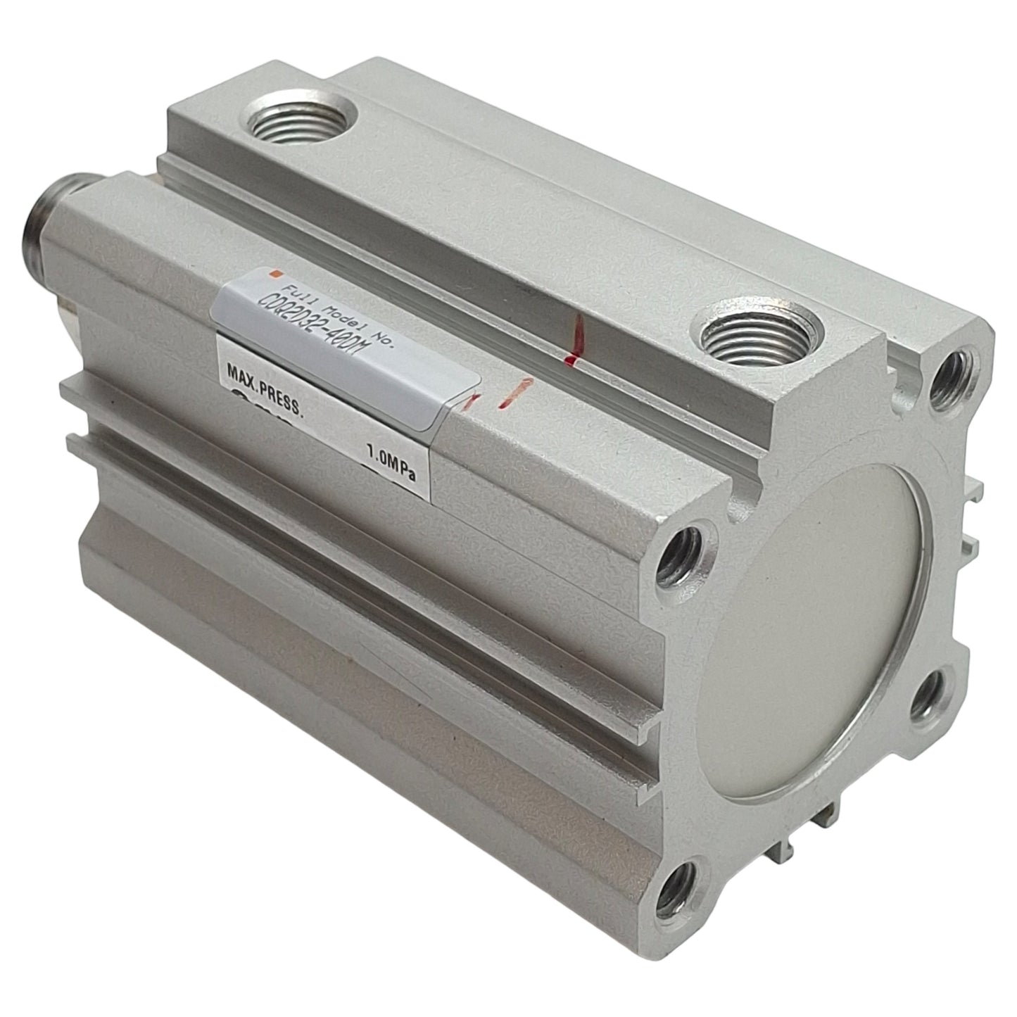 Used SMC CDQ2D32-40DM Pneumatic Cylinder, ø32mm Bore, 40mm Stroke, 1.0MPa, Rc1/8