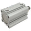 Used SMC CDQ2D32-40DM Pneumatic Cylinder, ø32mm Bore, 40mm Stroke, 1.0MPa, Rc1/8