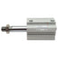 Used SMC CDQ2D32-40DM Pneumatic Cylinder, ø32mm Bore, 40mm Stroke, 1.0MPa, Rc1/8