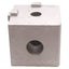 Used Lot of 4 80/20 4442 Aluminum 3-Way Squared Corner Connector, 15-Series, 1.5in³