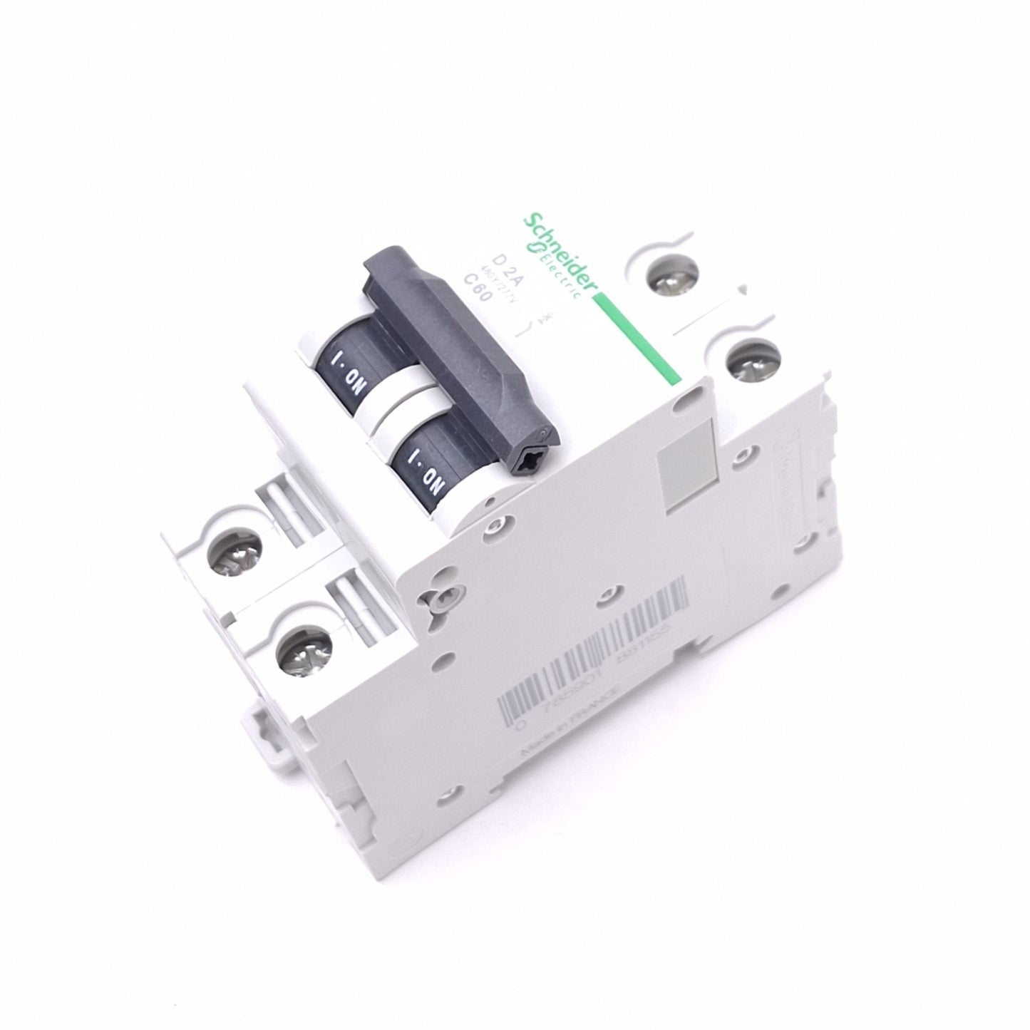 New Schneider Electric 24517 Multi 9 Circuit Breaker, 2-Pole 2A, 480Y/277VAC Max