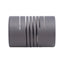 Used Helical 7701-8-5mm Flexible Aluminum Coupling M5 Thread To ø8mm Bore, 5/8in OD