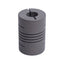 Used Helical 7701-8-5mm Flexible Aluminum Coupling M5 Thread To ø8mm Bore, 5/8in OD